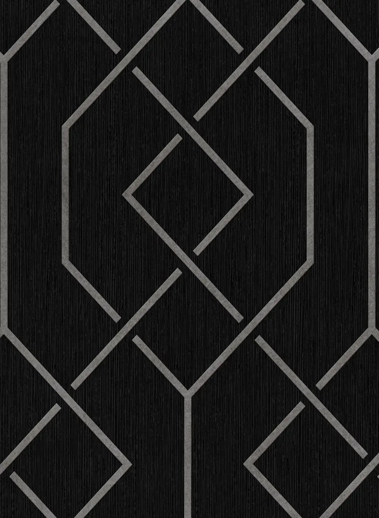 Coordonne Tapete Trellis - Slate