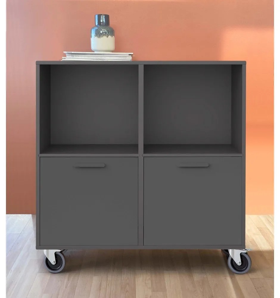 Cassettiera mobile nera Keep by Hammel - Hammel Furniture