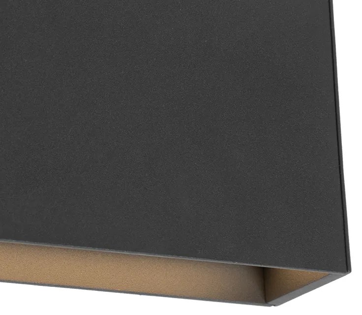 Applique moderna antracite con LED IP54 - Spector