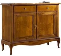 Madia credenza in legno 2 porte finitura bassano l.111 p.44 h.91 - Mobili 2G