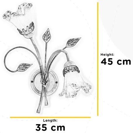 ONLI - Applique LANCIA 2xE14/6W/230V