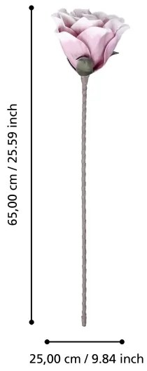 Eglo 428133 - Fiore artificiale MOLAVE 65 cm rosa