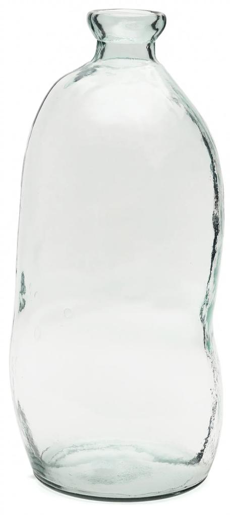 Kave Home - Vaso Brenna in vetro trasparente 100% riciclato 73 cm