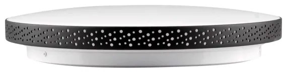 Plafoniera LED da bagno MOON LED/18W/230V nero IP44