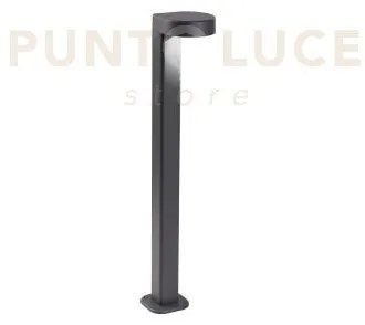 Ges930- paletto led 4000k 776lm 13w grigio antracite 50cm