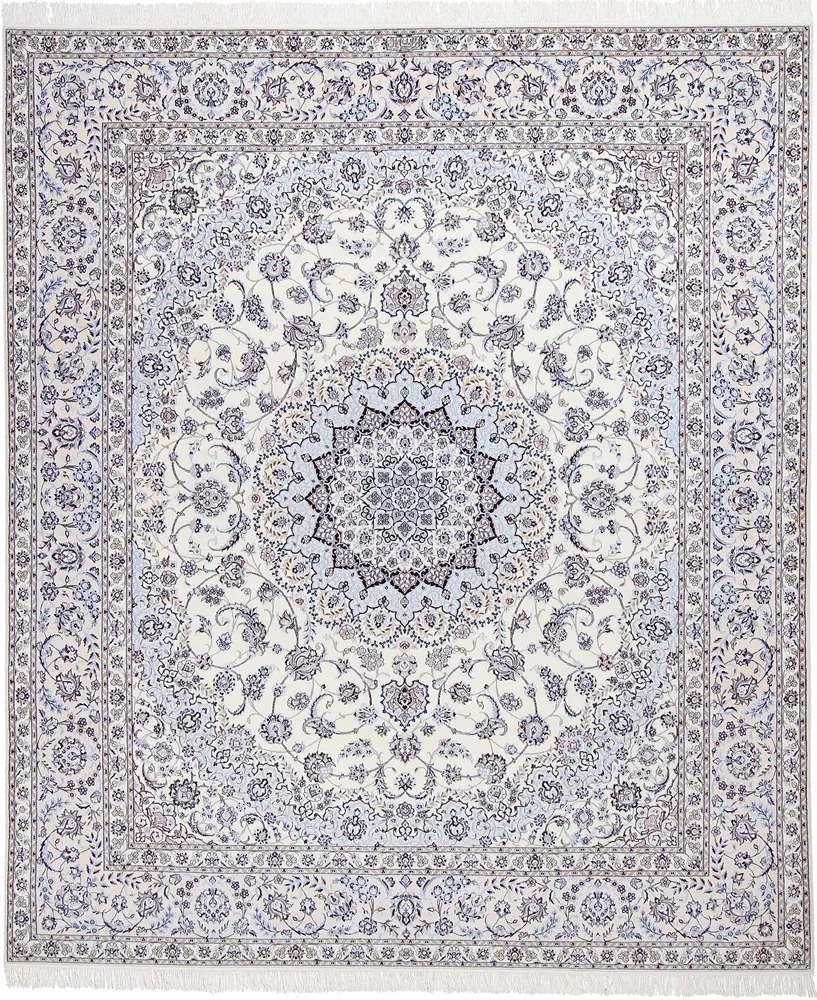 Nain Tappeto persiano 300x350 Beige (Iran) Annodato A Mano