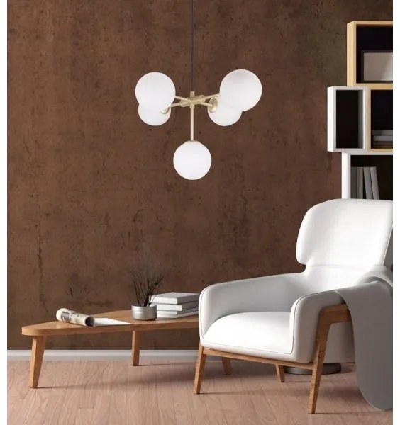 Lampadario a sospensione con filo MATI 5xG9/28W/230V