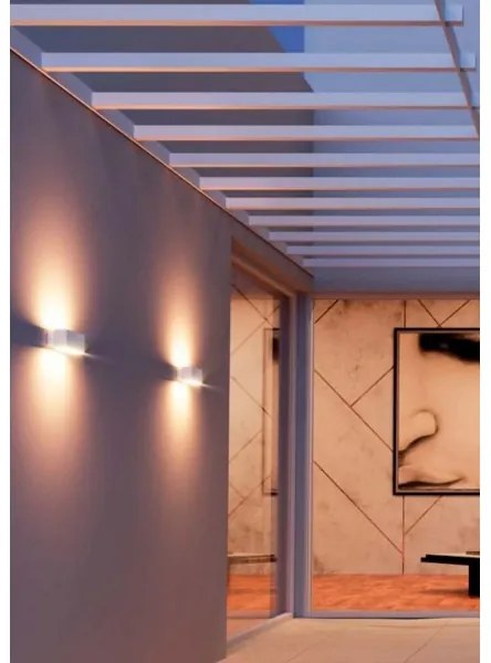 Redo 90095 - Applique da esterno PLANIT LED/10W/230V 3000K IP54 bianca