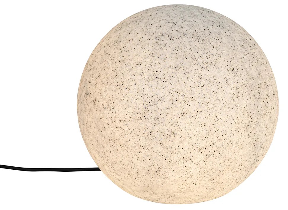 Lampada da esterno intelligente grigia 35 cm IP65 con LED - Nura