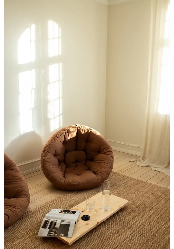 Set di 2 comodini in legno di pino di colore naturale Naturale Dock - Karup Design