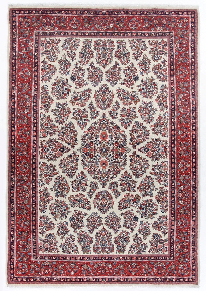 Sarouk Tappeto 210 x 320 (Iran) Annodato A Mano