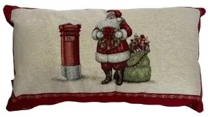 Cuscino arredo natalizio Vingi Ricami Navidad 40x70 cm