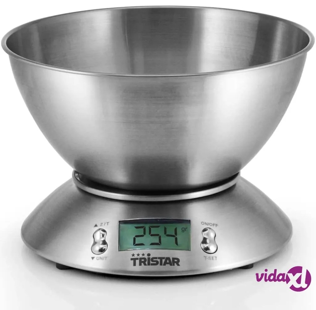 Tristar Bilancia da Cucina 5 kg con Ciotola di Misurazione