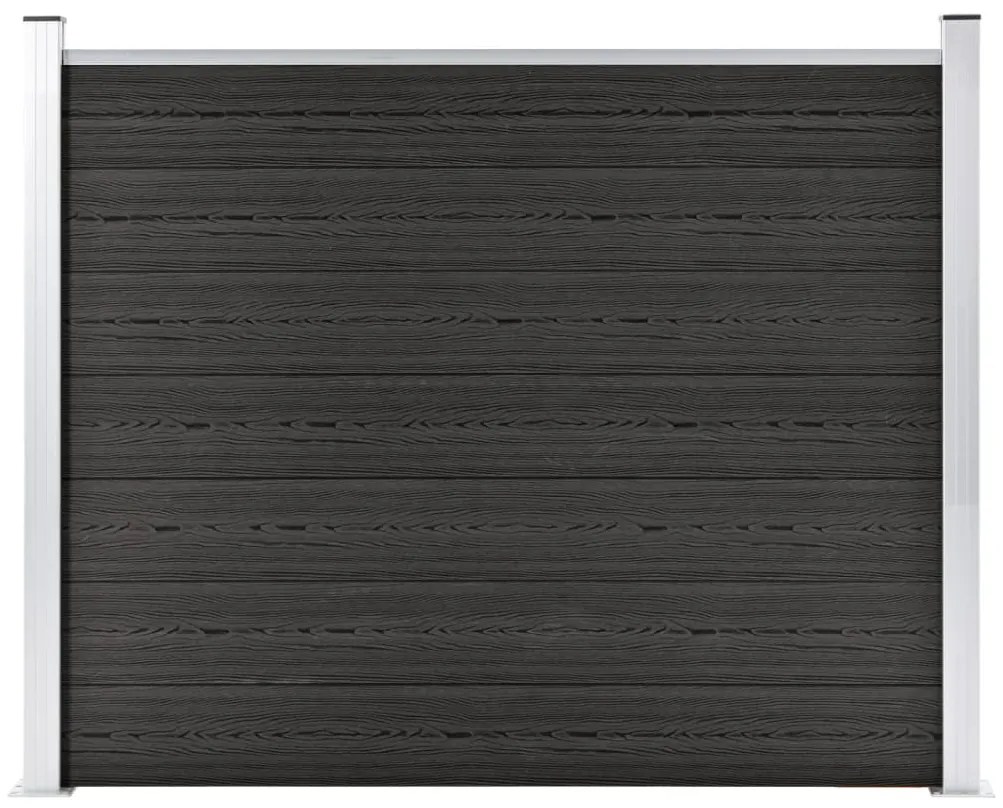 Pannello Di Recinzione İn Wpc 180x146 Cm Grigio /