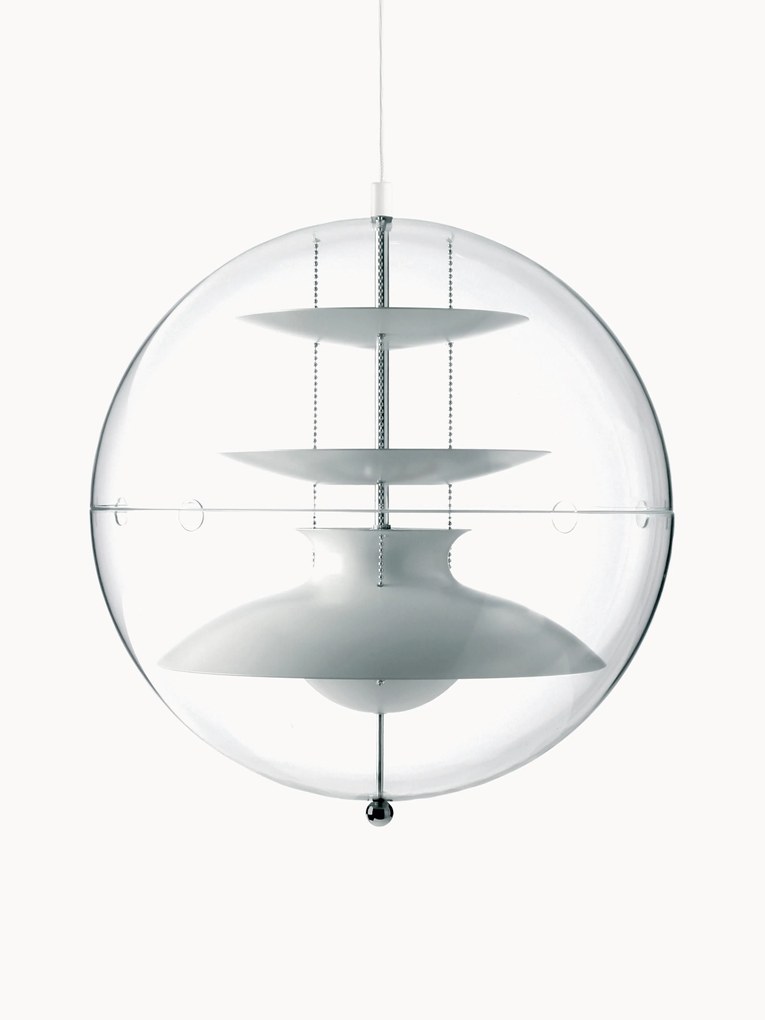 Lampada a sospensione Panto, design Verner Panton