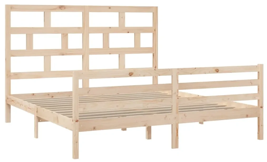 Giroletto in legno massello 180x200 cm 6ft super king