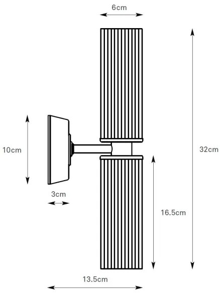 Markslöjd 109027 - Applique da bagno RIMINI 2xG9/20W/230V IP44 cromo lucido