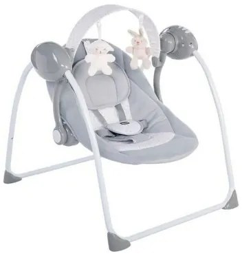 Sedia a Dondolo Chicco Relax  Play Swing Grigio Bianco