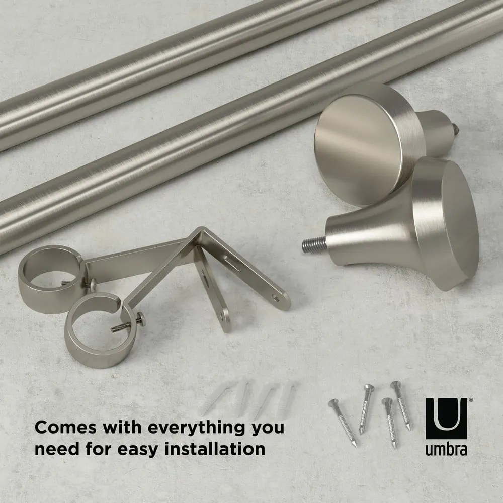 Mantovana estensibile in acciaio 91 - 183 cm Ella - Umbra