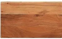 Piano per Tavolo 40x20x2,5cm Rettangolare Legno Massello Acacia 370878