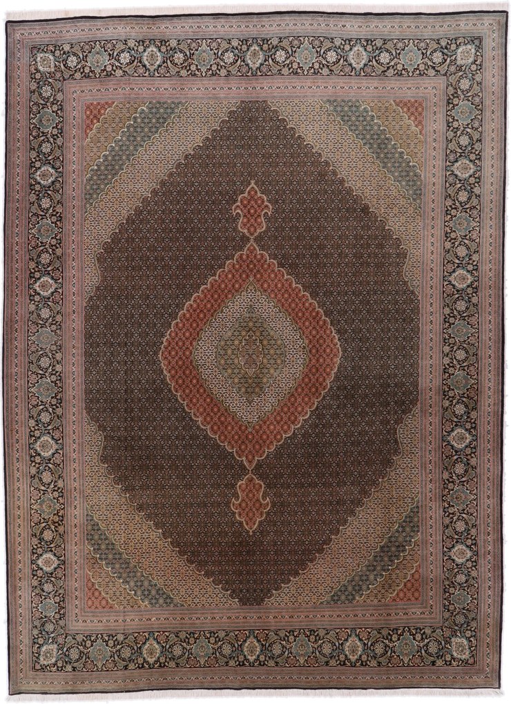Tabriz Tappeto persiano 410 x 300 (Iran) Annodato A Mano