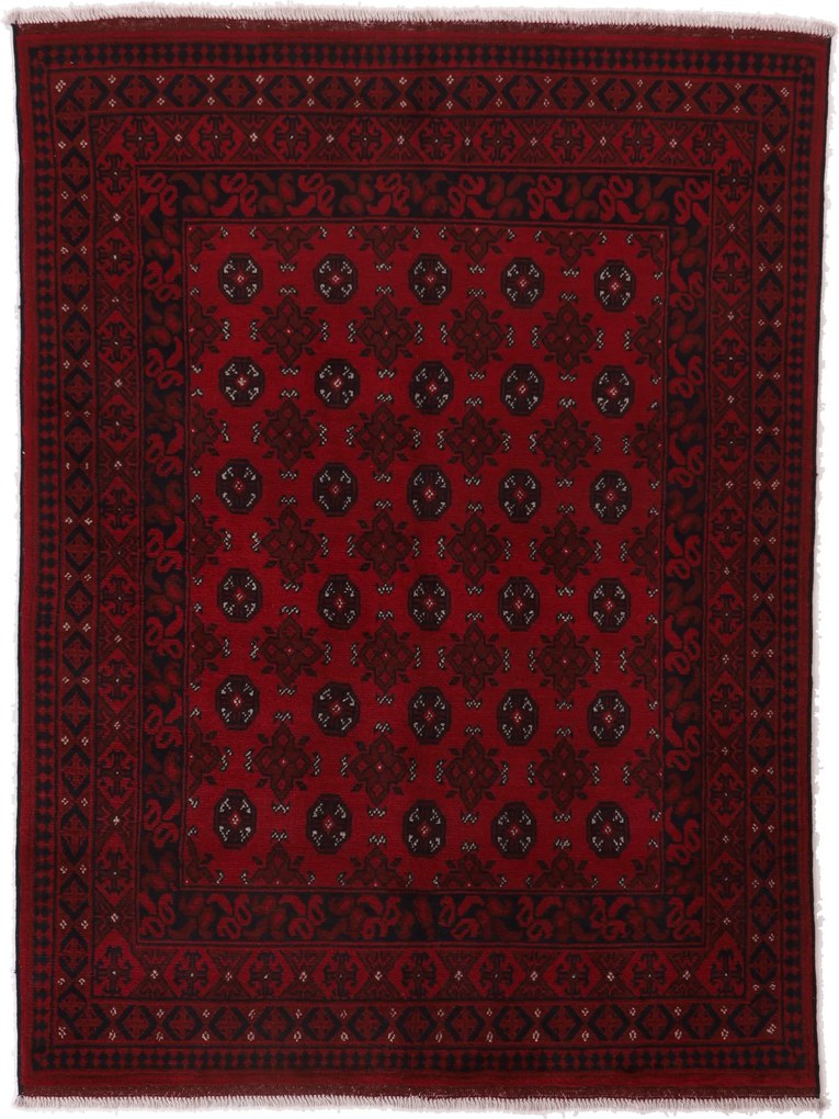 Afghan Tappeto 200x150 (Afghanistan) Annodato A Mano