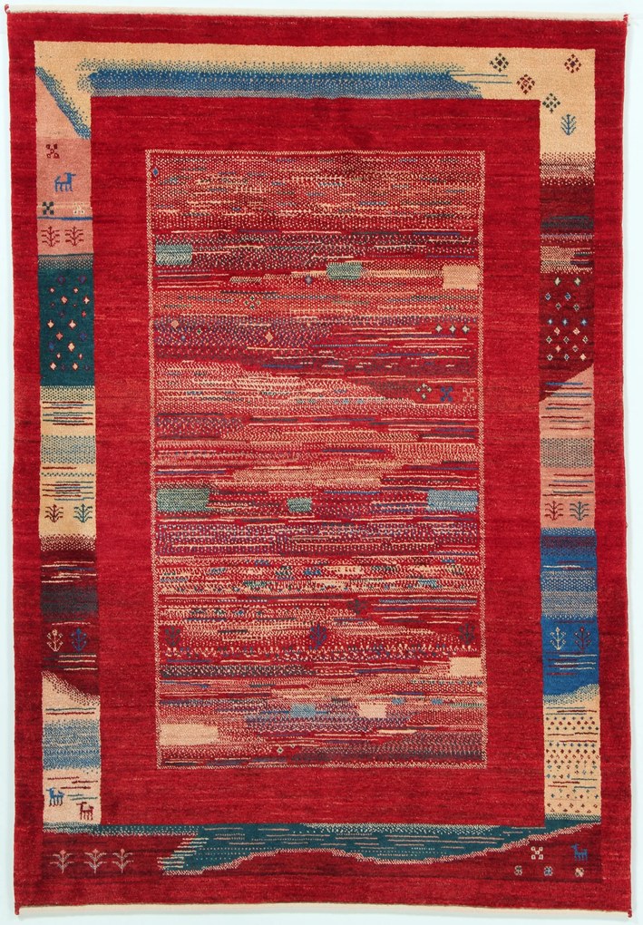 Rizbaft Tappeto 160x110 (Iran) Annodato A Mano