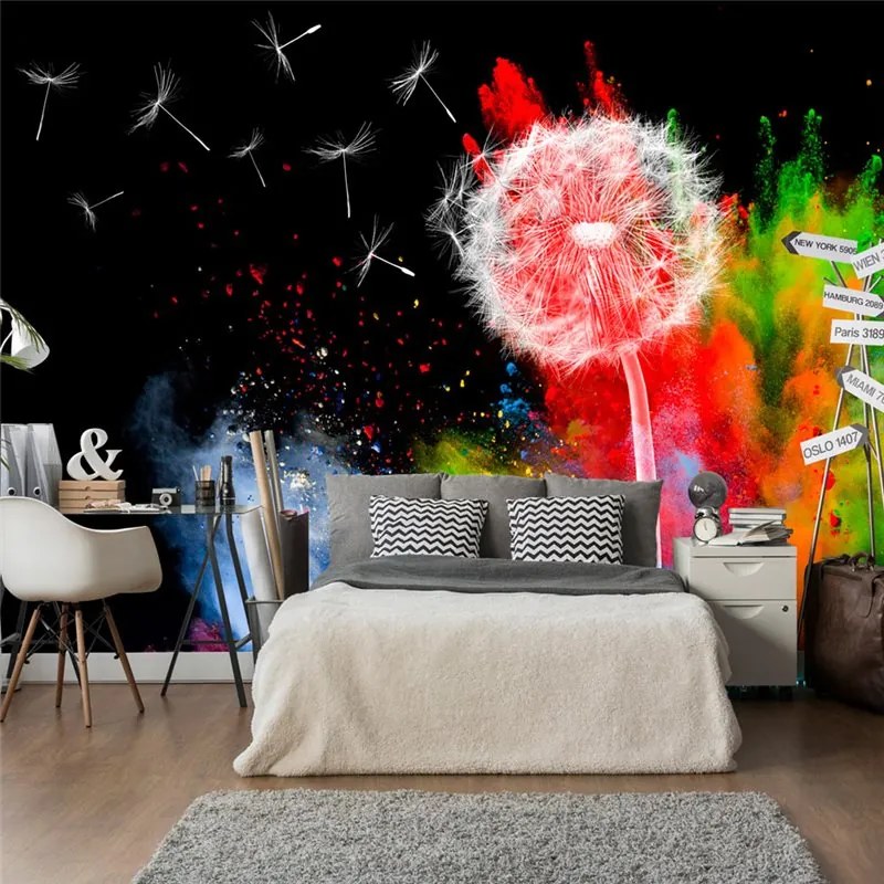 Fotomurale  Colourful Element  Colore colorful, Dimensioni e Misure 100x70