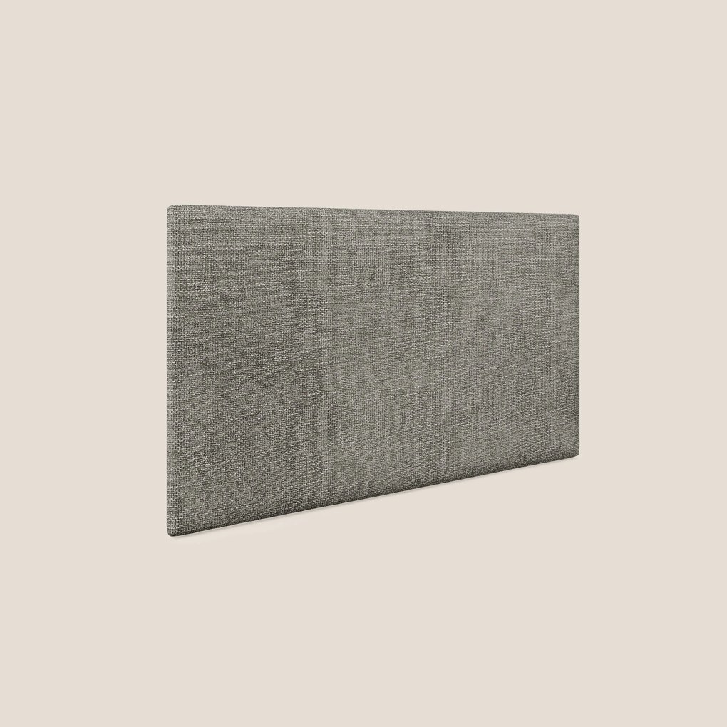 Testata pannello a muro grande di varie dimensioni in morbido tessuto impermeabile T10 talpa