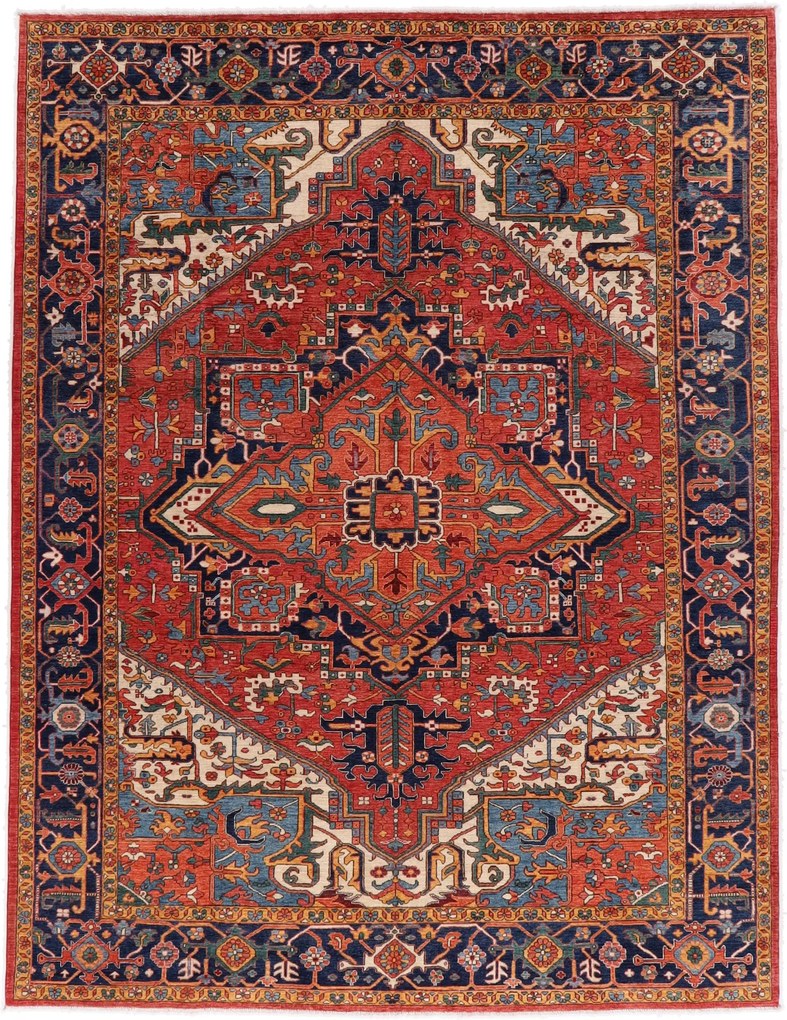 Heriz Tappeto orientale 360 x 270 (Pakistan) Annodato A Mano