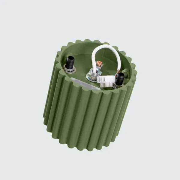 Sollux  SL.1794 - Faretto AURA 1xGU10/10W/230V 10 cm verde