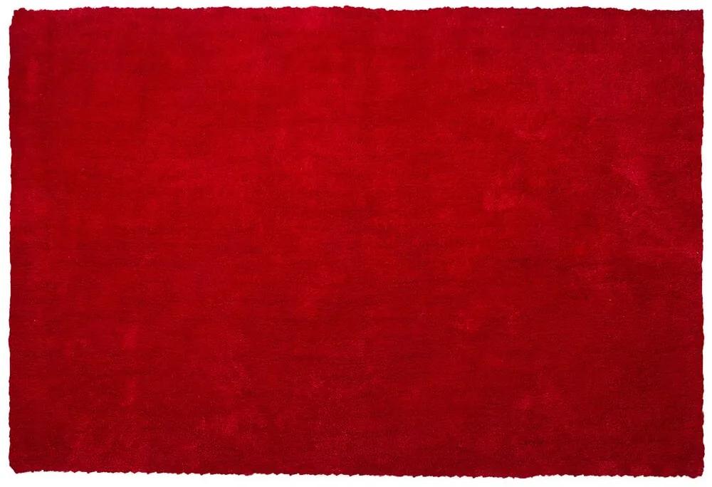 Tappeto shaggy rosso 200 x 300 cm DEMRE Beliani