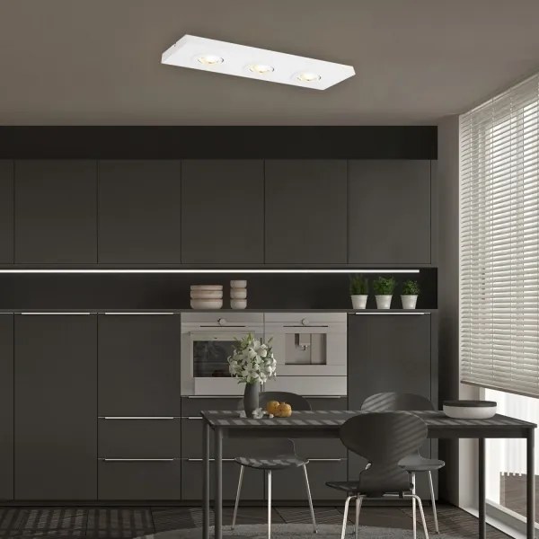 Briloner 3996036 - Faretto LED CTS 3xLED/4W/230V 2700/4000K bianco