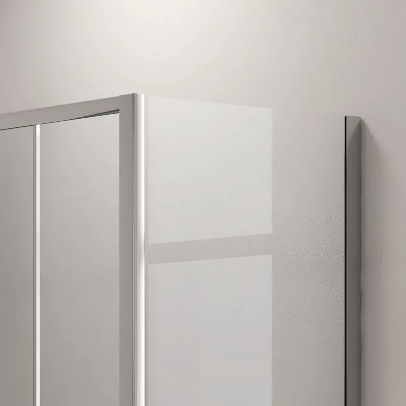 Box doccia 160x70 doppio scorrevole altezza 180cm | KAM-KNF6000S - KAMALU
