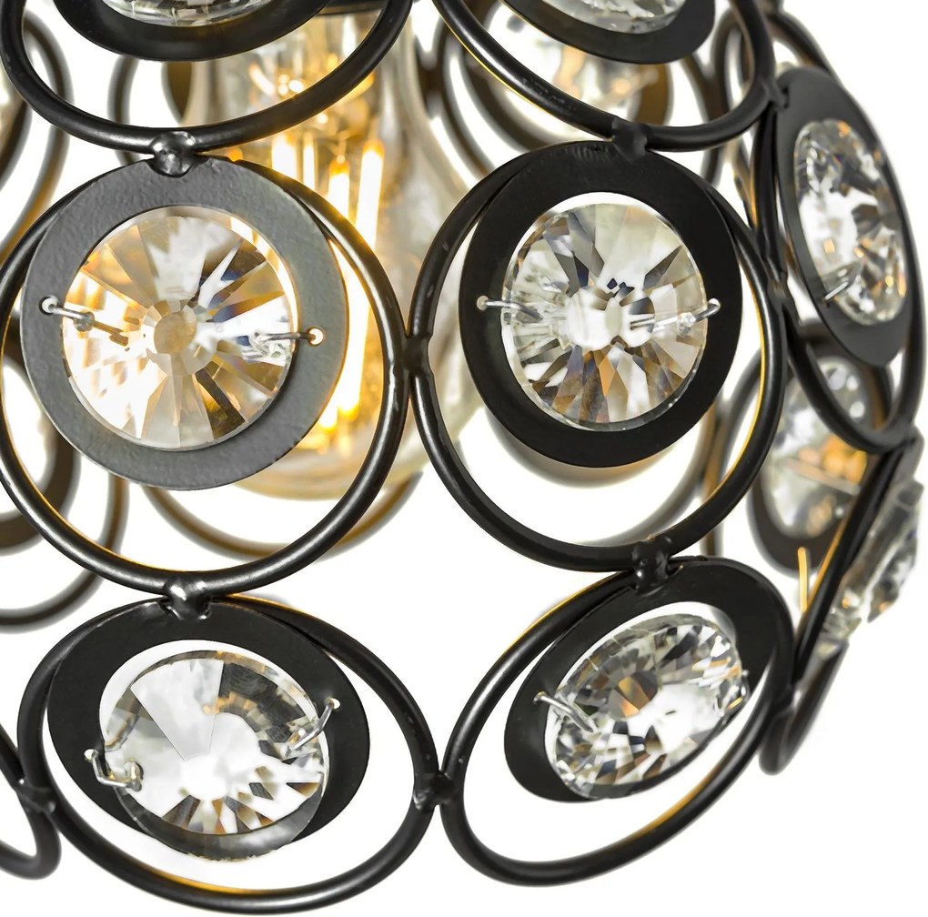 LAMPADA PENSILE PALLA CRISTALLO APP203