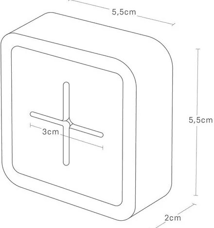 Supporto in plastica autoportante bianco per strofinacci Film Hook - YAMAZAKI
