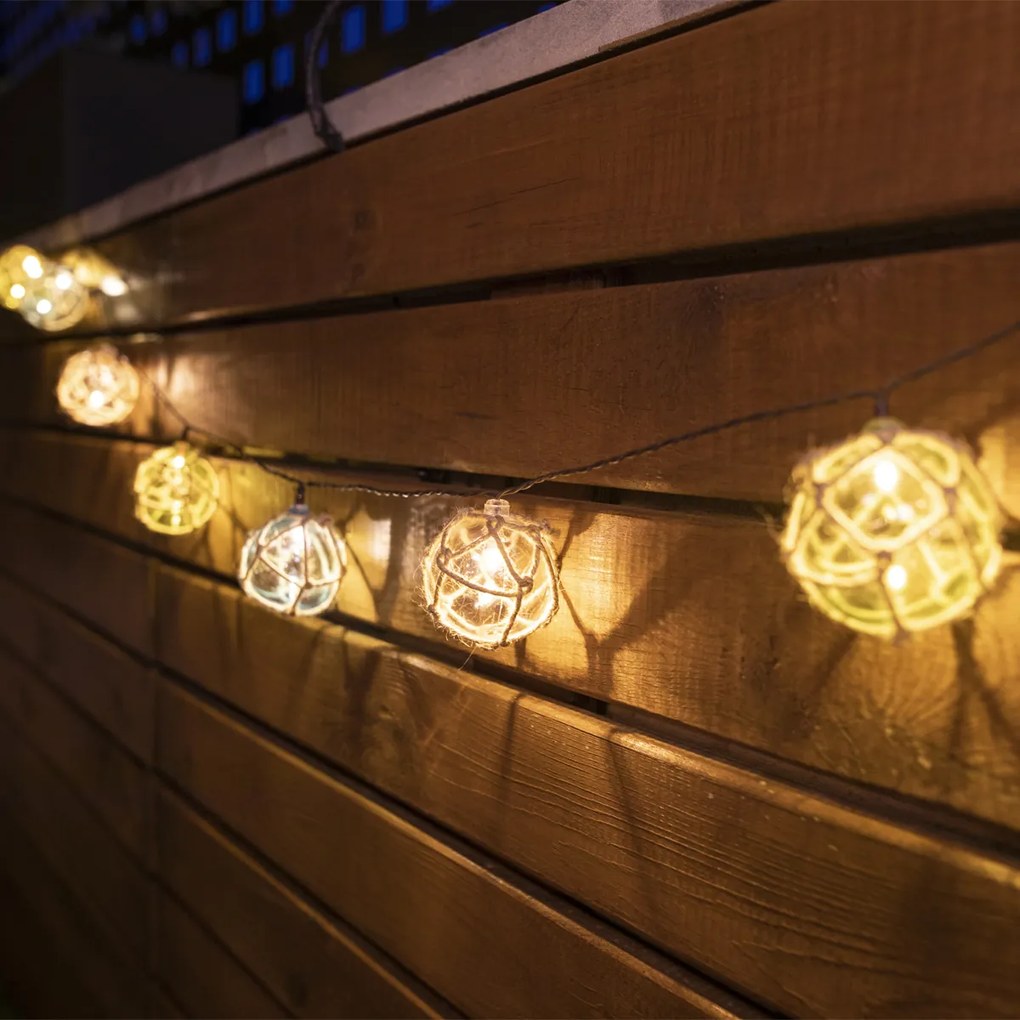 Luci a corda per esterni di Natale 3,3 m con LED 10 luci - Mare