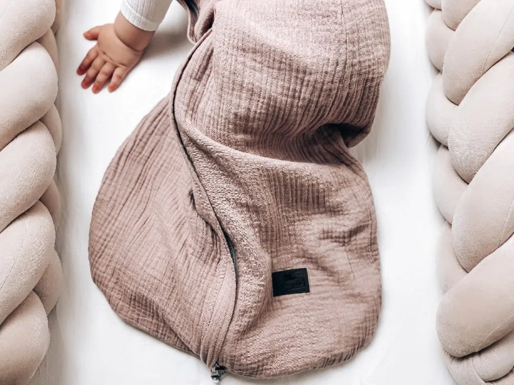 Sacco nanna reversibile in mussola leggera Rose 4-24 mesi M