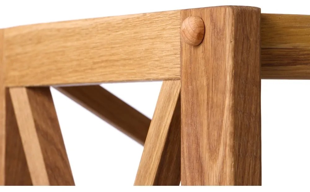 Scaffale effetto rovere colore naturale 70x198 cm X-Shelf - Unique Furniture