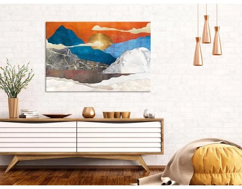 Quadro  Mountain Idyll (1 Part) Wide  Larghezza x Altezza Home decor 120x80