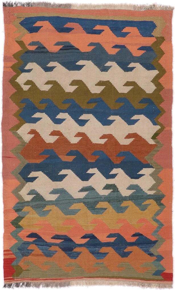 Kilim Tappeto 170x250 (Iran) Tessuto A Mano