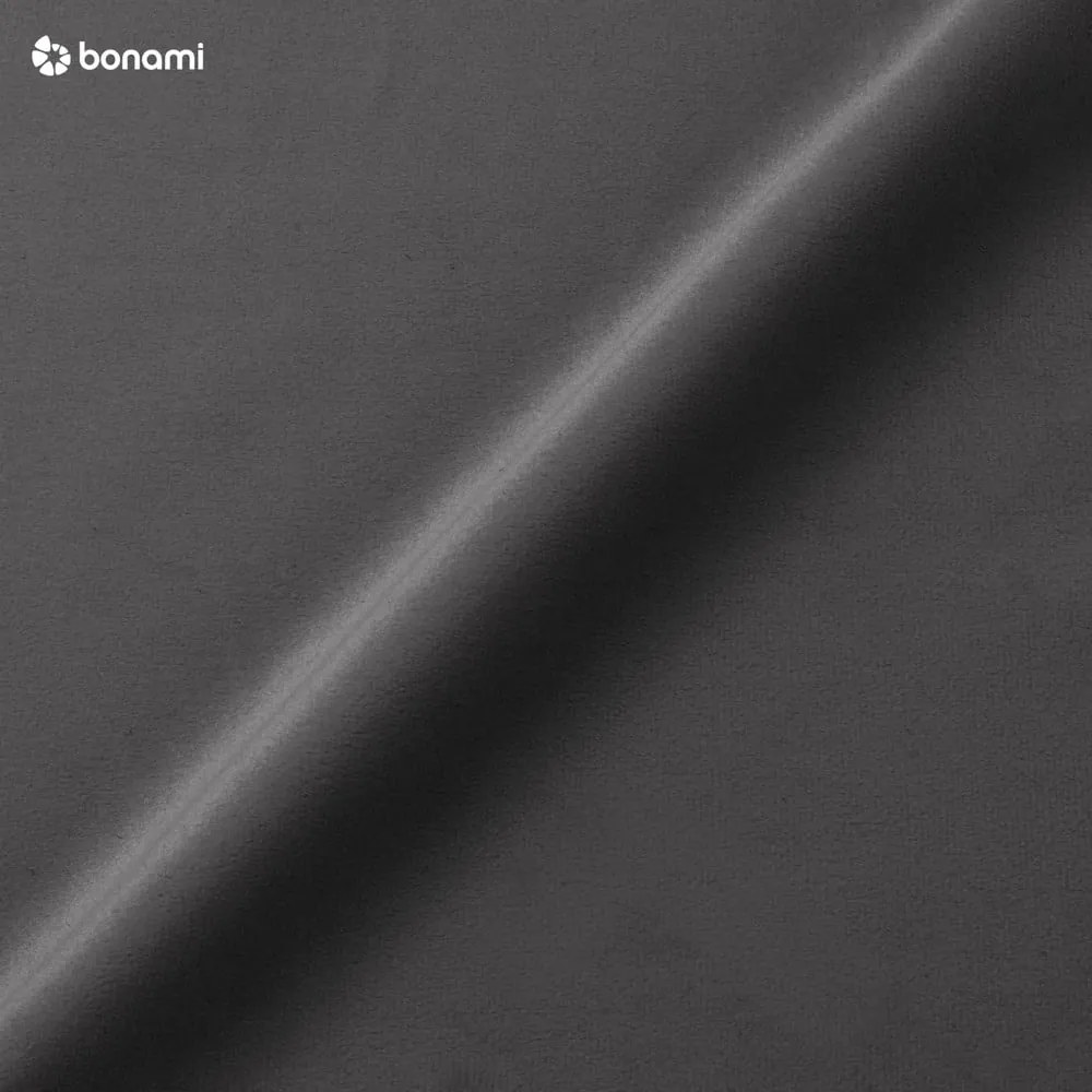 Letto matrimoniale imbottito grigio scuro con contenitore e doghe 160x200 cm Colonel - Cosmopolitan Design