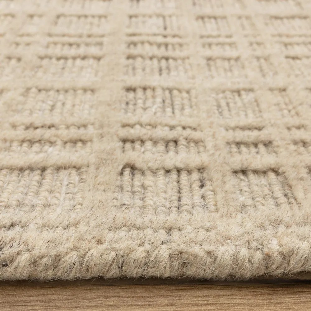 Tappeto crema tessuto a mano con lana 160x230 cm Thatch Sand - Asiatic Carpets