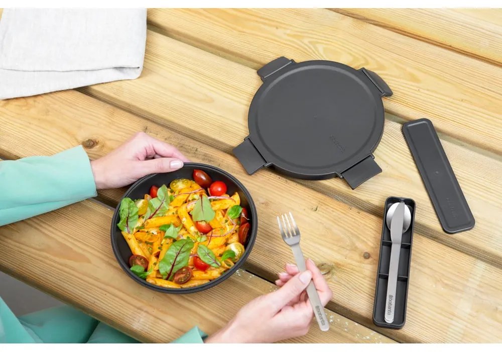 Set di posate da viaggio argentato in acciaio inox 3 pz Make &amp; Take - Brabantia