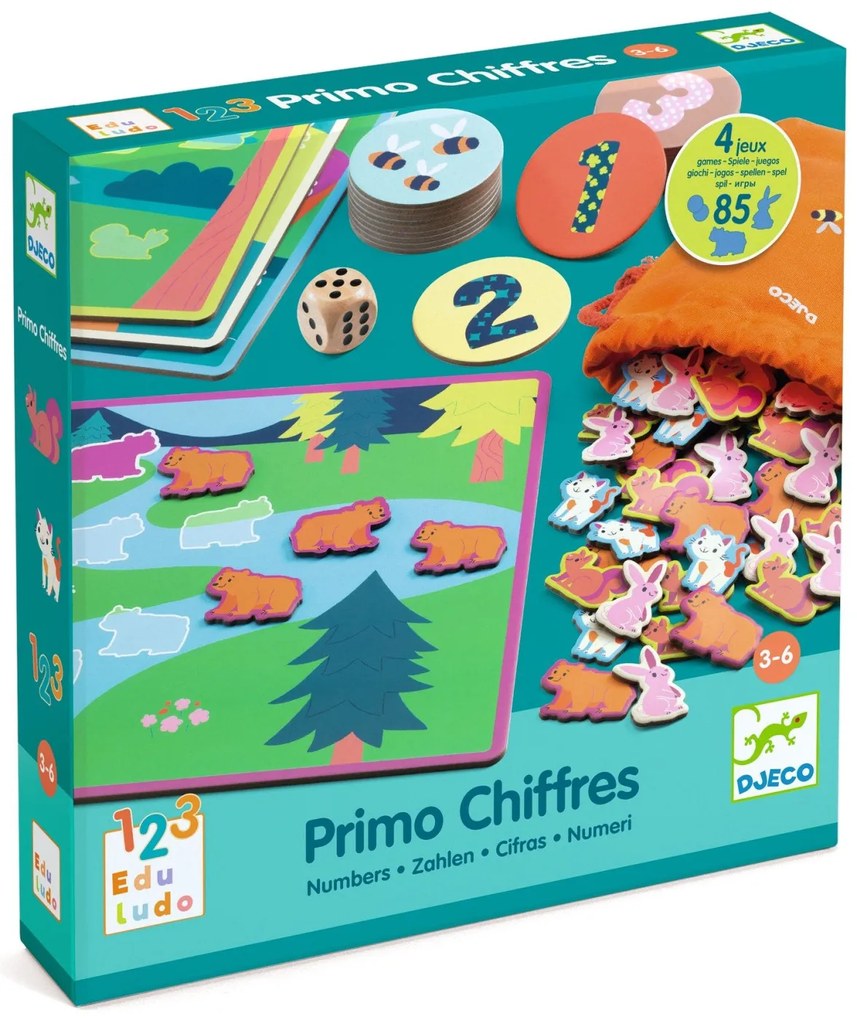 Eduludo - Primo Chiffres - Numeri