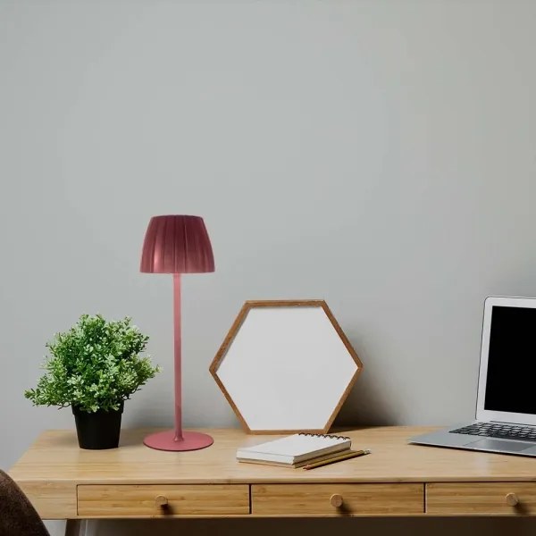 LED Lampada da tavolo ricaricabile dimmerabile LED/2,7W/5V 3000-6000K 1800 mAh marrone