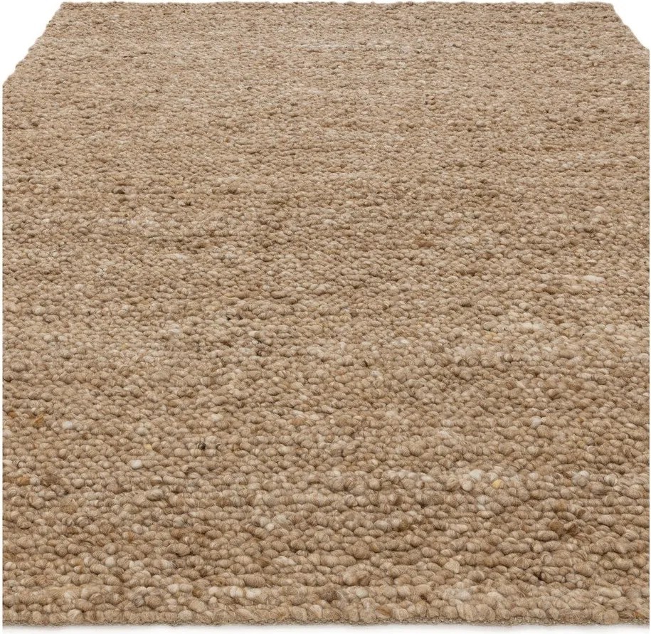 Tappeto in lana beige tessuto a mano 200x300 cm Adler Honey - Asiatic Carpets