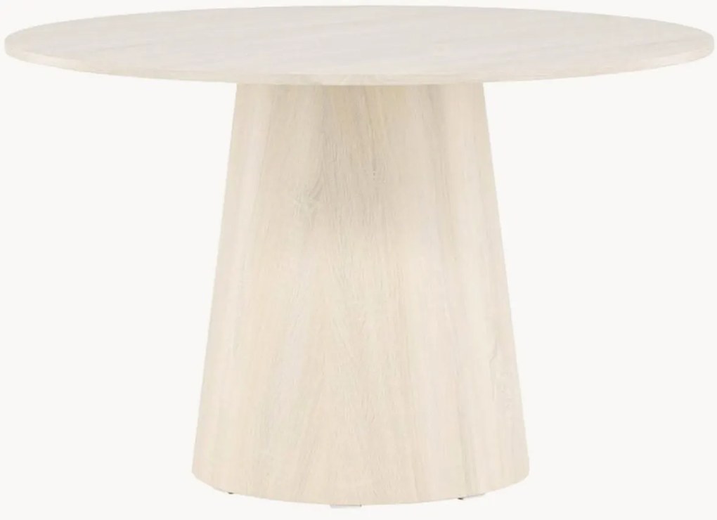 Tavolo rotondo effetto legno Lanzo, Ø 120 cm