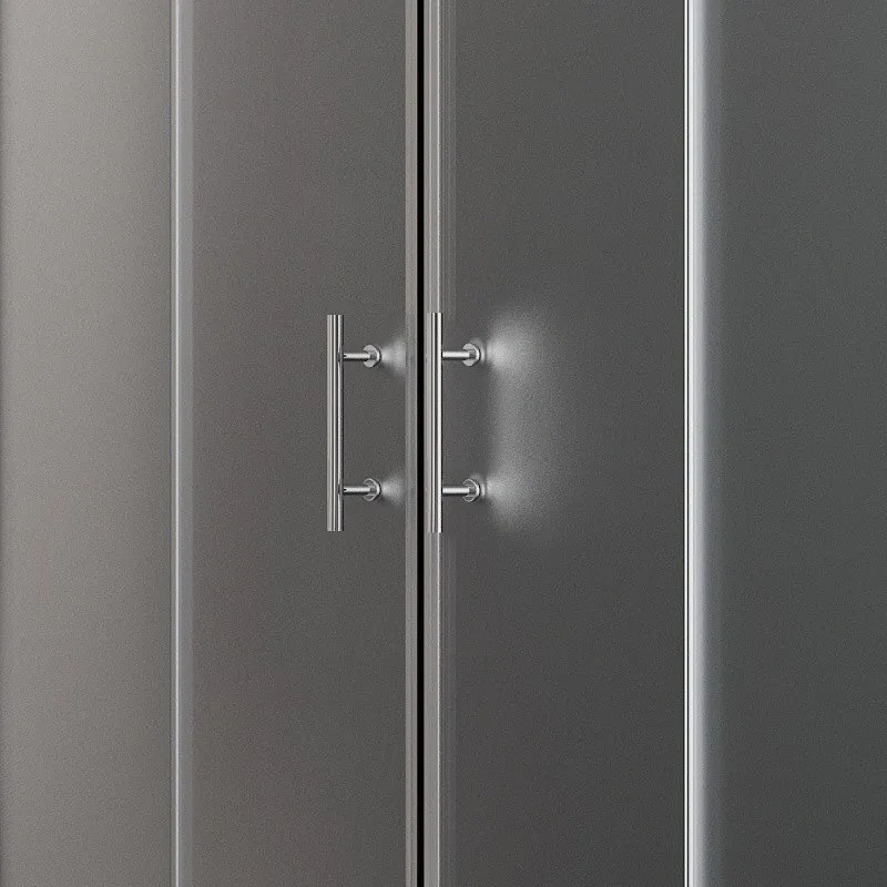 Cabina doccia 90x190 vetro satinato apertura scorrevole | KF6000S - KAMALU