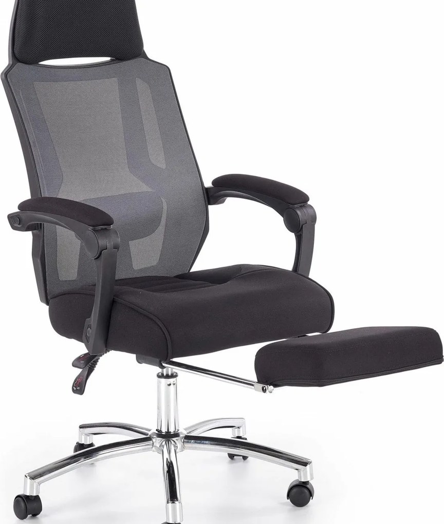 Sedia da ufficio Freeman in nero